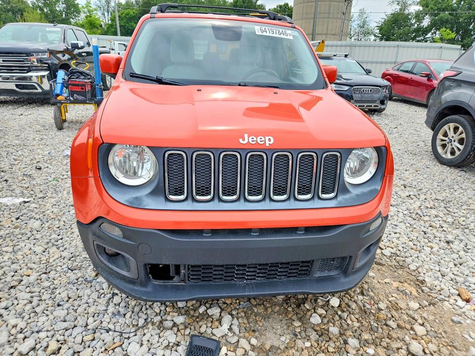 2015 Jeep Renegade VIN ZACCJABT0FPB46912 COPART salvage auction — REAR END, Salvage Title, sold $1,400 on 2026-08-13 (photo 5)