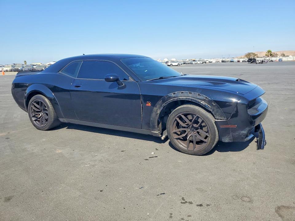 2019 Dodge Challenger VIN 2C3CDZFJ6KH719214 COPART salvage auction — FRONT END, Ca - Salvage Certificate, sold $14,600 on 2026-08-19 (photo 4)