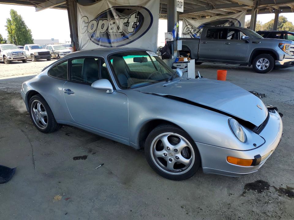 1995 Porsche 911 VIN WP0AA2998SS323055 COPART salvage auction — FRONT END, Ca - Salvage Certificate, sold $5,700 on 2026-08-20 (photo 4)