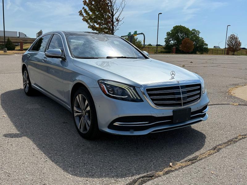 2018 Mercedes-benz S-klasse VIN WDDUG6GB1JA370379 COPART salvage auction — MINOR DENT/SCRATCHES, Ok - Certificate Of Title (P), sold $6,600 on 2026-08-18 (photo 1)