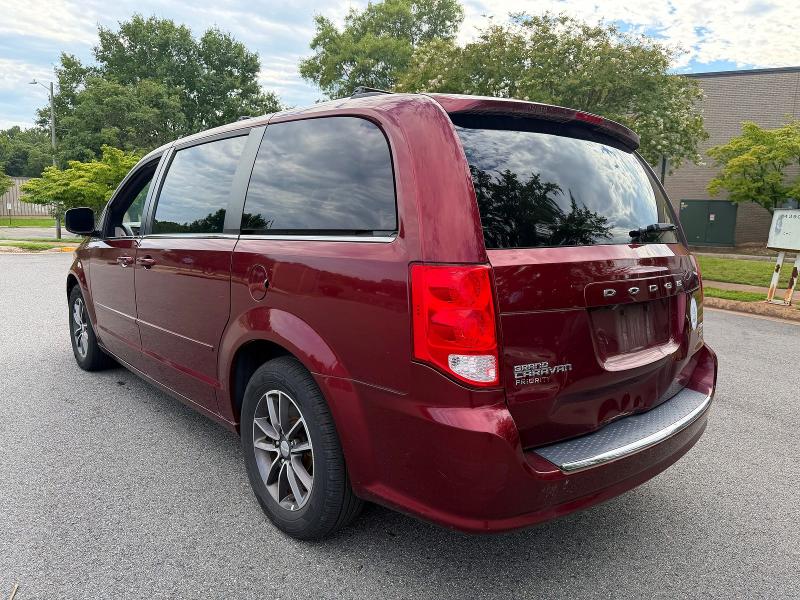 2017 Dodge Caravan VIN 2C4RDGCG8HR761468 COPART salvage auction — REAR END, Va - Certificate Of Title (P), sold $2,050 on 2026-08-24 (photo 3)