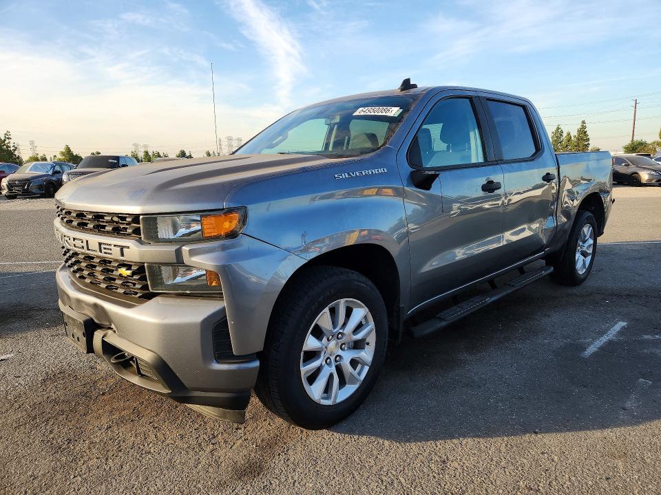 2020 Chevrolet Silverado VIN 3GCPWBEF1LG155565 — COPART salvage auction photo