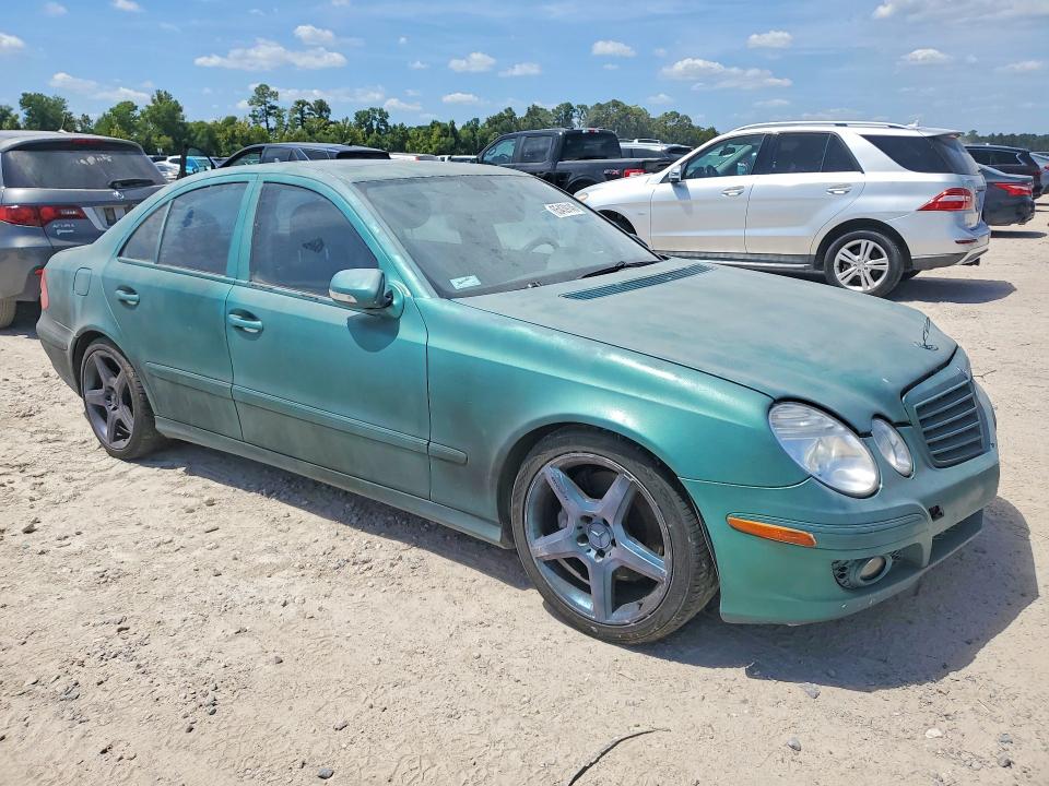 2009 Mercedes-benz E-class VIN WDBUF56XX9B386556 COPART salvage auction — MECHANICAL, TX - CERT OF TITLE-REBUILT SALVAGE, sold $450 on 2026-08-21 (photo 4)