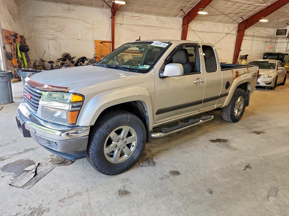 2012 Gmc Canyon VIN 1GTJ6MFE8C8150117 COPART salvage auction — REAR END, Vt - Certificate Of Title, sold $1,450 on 2026-09-09 (photo 1)