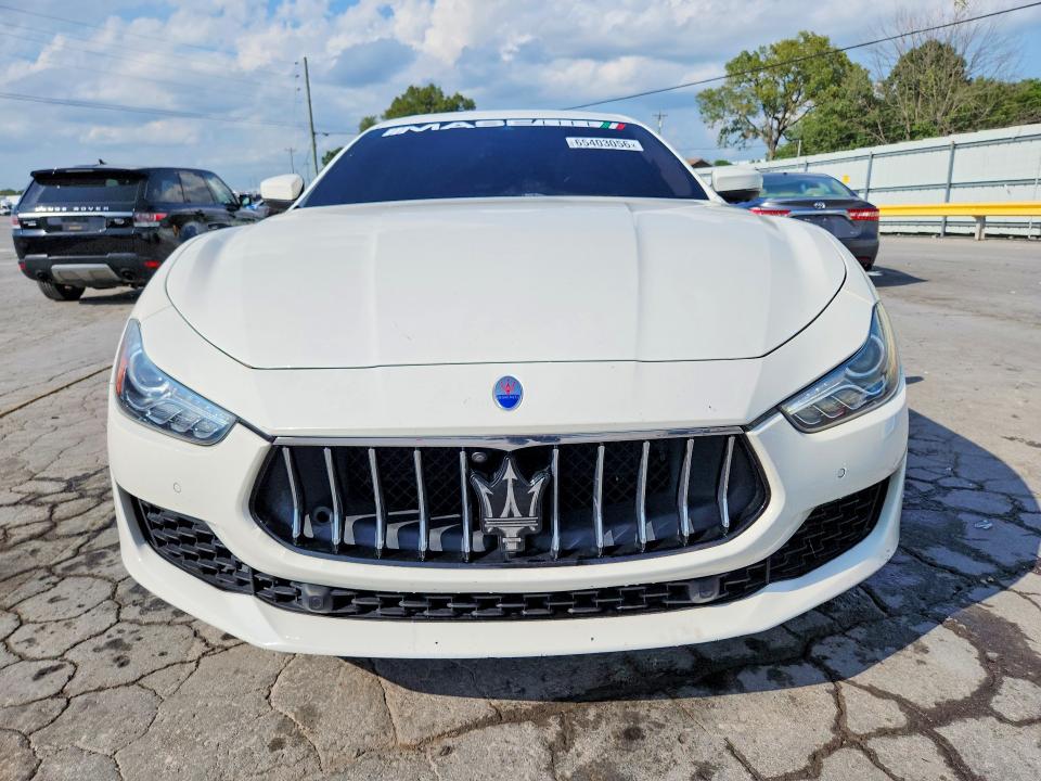 2019 Maserati Ghibli VIN ZAM57YTA0K1336504 COPART salvage auction — SIDE, Tn - Salvage Certificate, sold $7,600 on 2026-09-04 (photo 5)