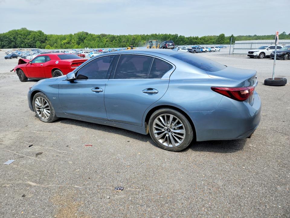 2020 Infiniti Q50 VIN JN1EV7AP2LM206738 COPART salvage auction — MECHANICAL, Tn - Certificate Of Title (P), sold $4,400 on 2026-09-10 (photo 2)