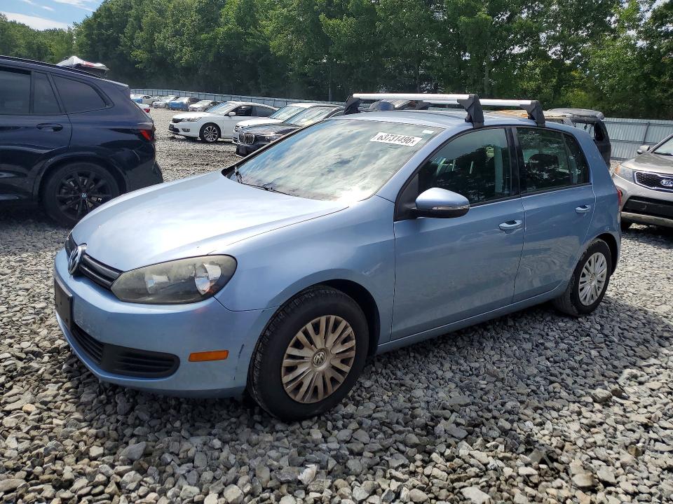 2011 Volkswagen Golf VIN WVWDA7AJ1BW264486 COPART salvage auction — REAR END, MA - CERT OF TITLE-RECONSTRCTD COLL, sold $500 on 2026-08-21 (photo 1)