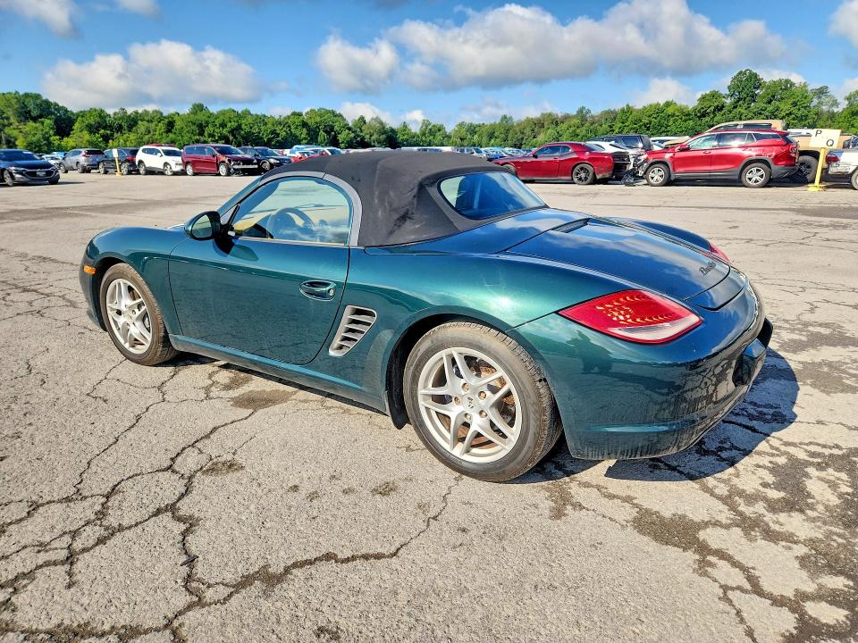 2011 Porsche Boxster VIN WP0CA2A80BS710601 COPART salvage auction — FRONT END, PA - RECONSTRUCTED CLEAN, sold $5,700 on 2026-08-18 (photo 2)
