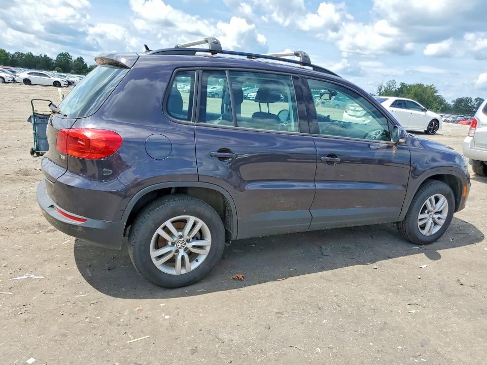 2016 Volkswagen Tiguan VIN WVGAV7AXXGW514760 COPART salvage auction — NORMAL WEAR, Va - Certificate Of Title, sold $525 on 2026-08-19 (photo 3)