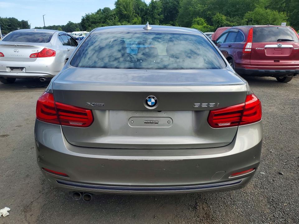 2016 BMW 3 series VIN WBA8E3G53GNU05187 COPART salvage auction — FRONT END, MA - CERT OF TITLE-SALVAGE (P), sold $1,350 on 2026-08-06 (photo 6)