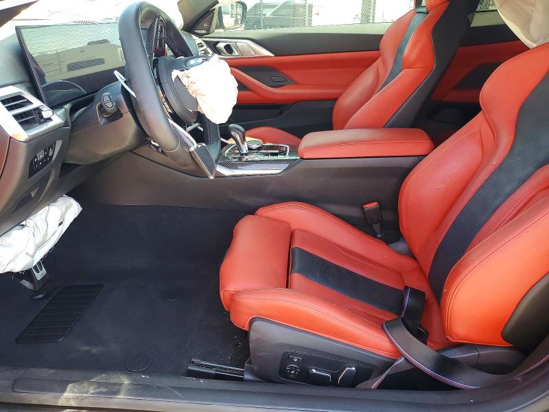 2026 BMW M4 VIN WBS23HK08TCV88284 COPART salvage auction — FRONT END, Ca - Salvage Certificate, sold $41,000 on 2026-09-14 (photo 7)