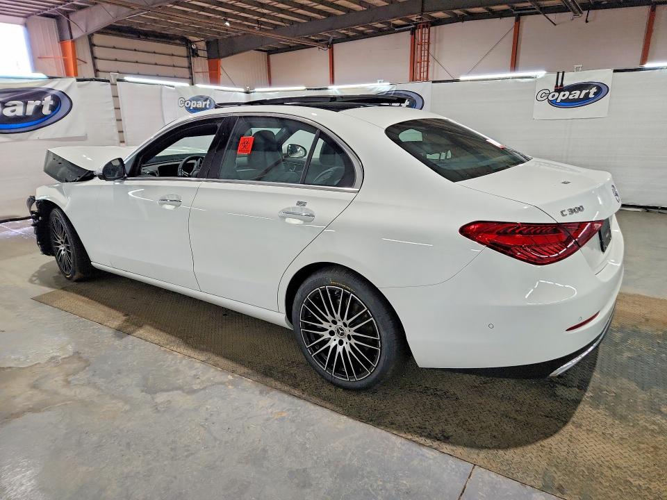 2026 Mercedes-benz C class VIN W1KAF4HB7TR346357 COPART salvage auction — FRONT END, AB - BOS - ACTIVE, sold $20,100 on 2026-08-26 (photo 2)