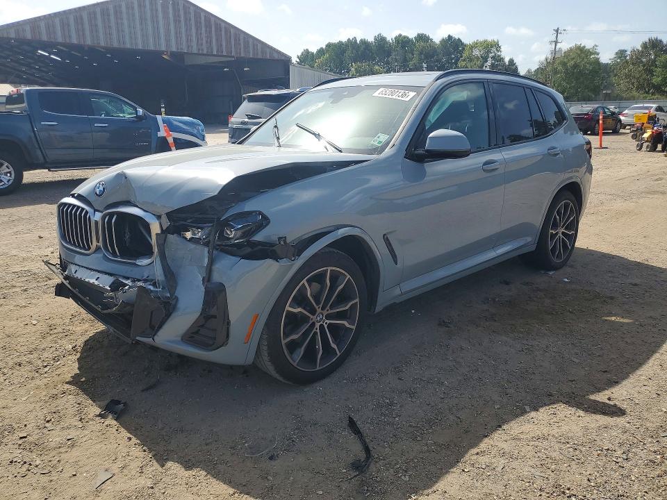 2022 BMW X3 VIN 5UX43DP0XN9M16340 — COPART salvage auction photo