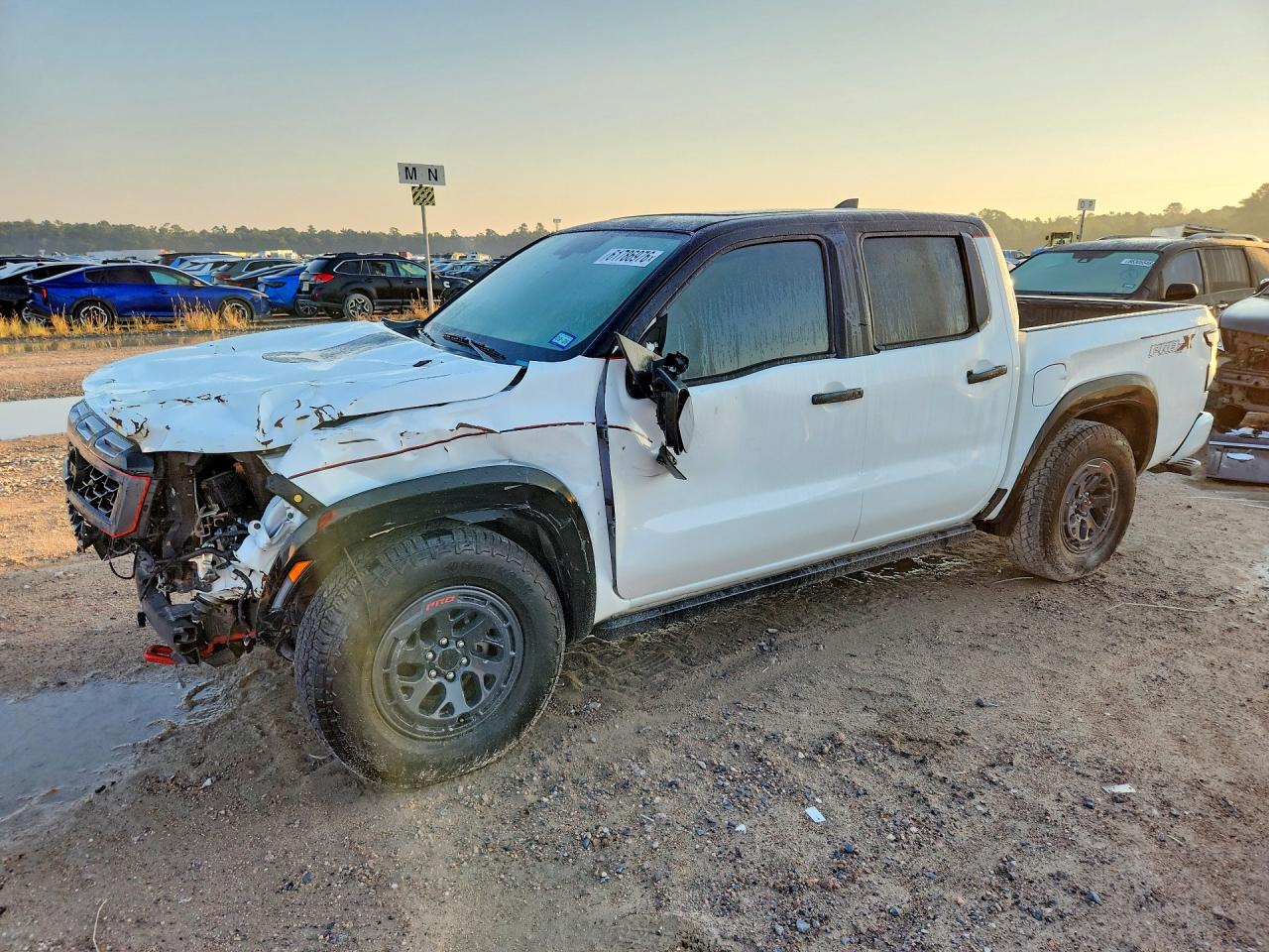 2025 Nissan Frontier VIN 1N6ED1EJ6SN601160 — COPART salvage auction photo