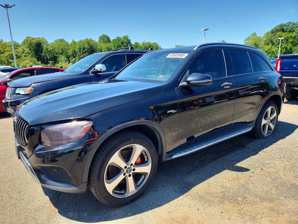 2016 Mercedes-benz Glc class VIN WDC0G4KB2GF068111 COPART salvage auction — FRONT END, RI - CERTIFICATE OF TITLE (P), sold $3,750 on 2026-08-06 (photo 1)