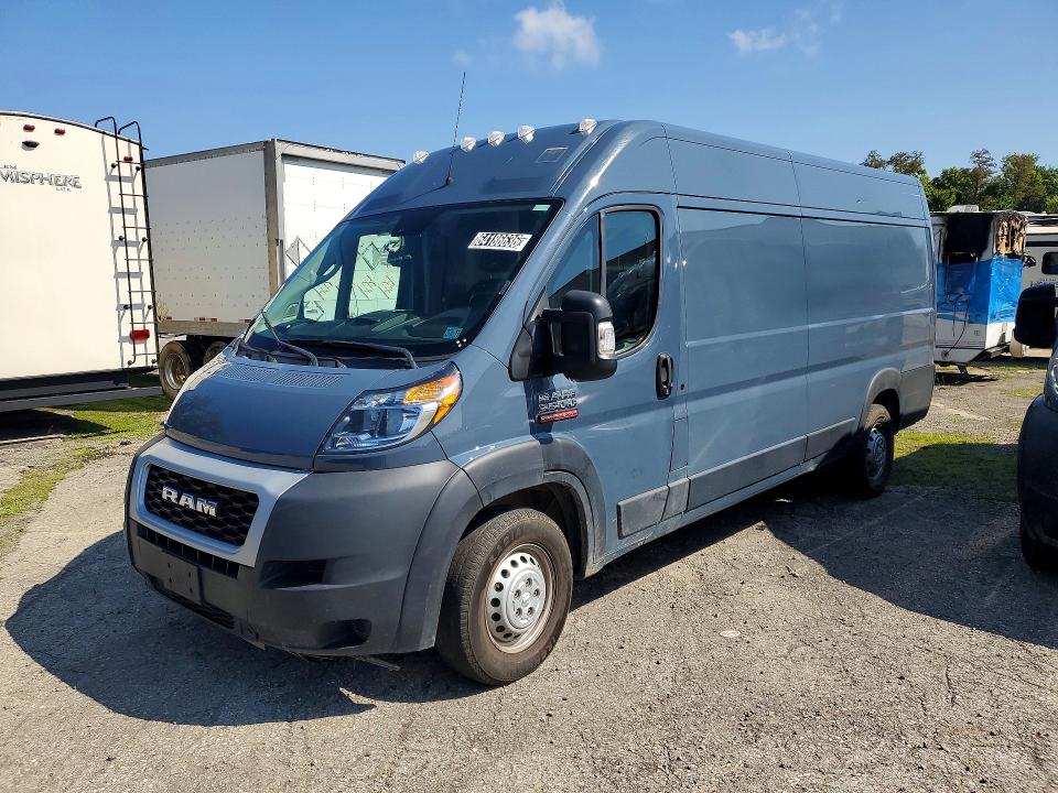 2021 Ram Promaster 3500 VIN 3C6MRVJG3ME536882 — COPART salvage auction photo