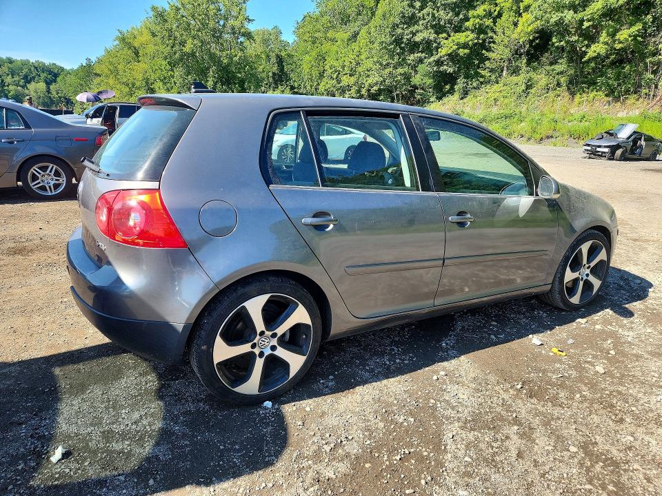 2008 Volkswagen Rabbit VIN WVWDA71K18W122799 COPART salvage auction — SIDE, NY - MV-907A SALVAGE CERTIFICATE, sold $350 on 2026-08-13 (photo 3)