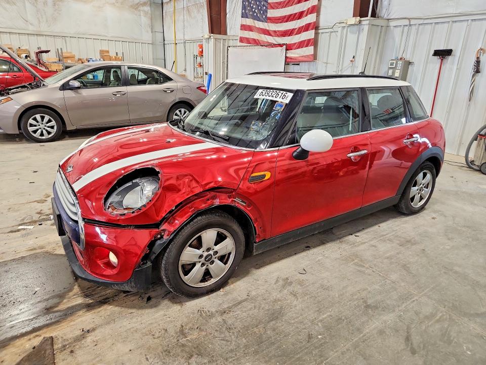 2015 Mini Cooper VIN WMWXS5C58FT837483 COPART salvage auction — FRONT END, Wi - Junked Vehicle Bill Of Sale, sold $300 on 2026-08-12 (photo 1)