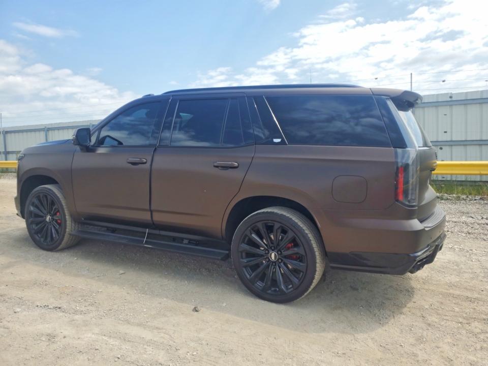 2025 Cadillac Escalade VIN 1GYS9HR93SR158842 COPART salvage auction — MINOR DENT/SCRATCHES, KY - BILL OF SALE/PART ONLY/NO TITL, sold $50,500 on 2026-09-16 (photo 2)