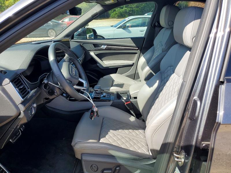 2021 Audi Sq5 VIN WA134BFY7M2070710 COPART salvage auction — SIDE, Nc - Salvage Certificate Of Title, sold $25,250 on 2026-09-04 (photo 7)