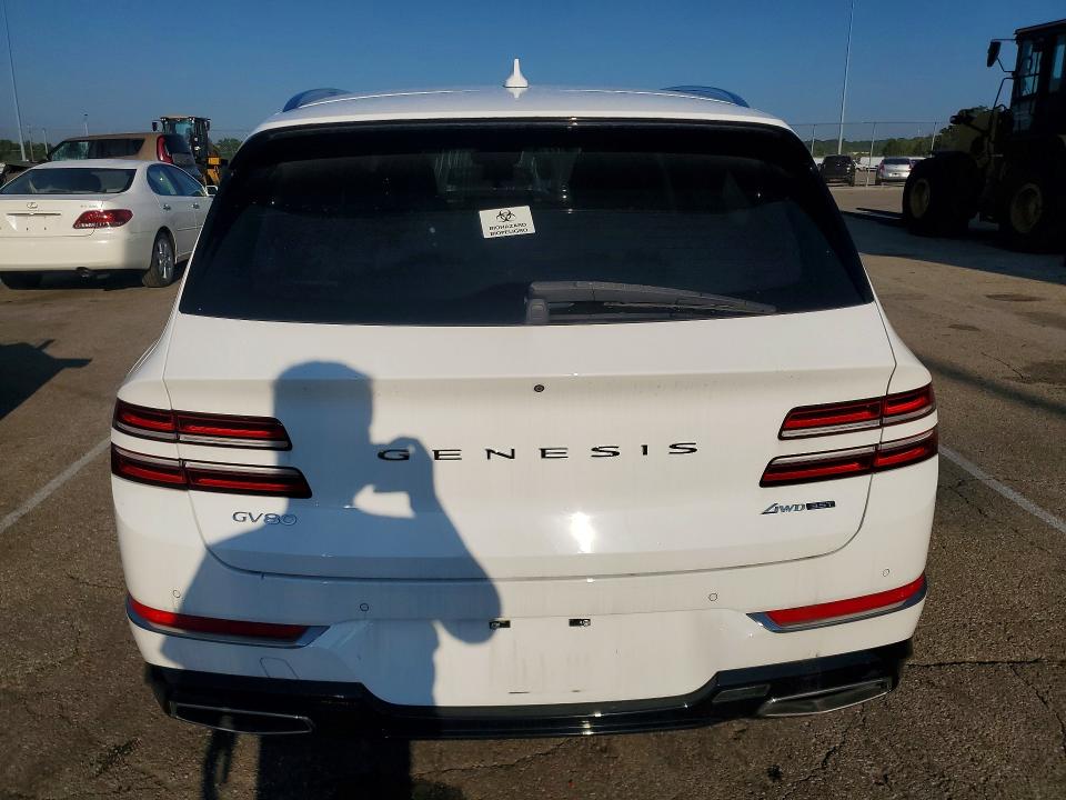 2021 Genesis Gv80 VIN KMUHCESC7MU064563 COPART salvage auction — MECHANICAL, OH - CERT OF TITLE-REPOSSESSION (P), sold $12,900 on 2026-09-04 (photo 6)