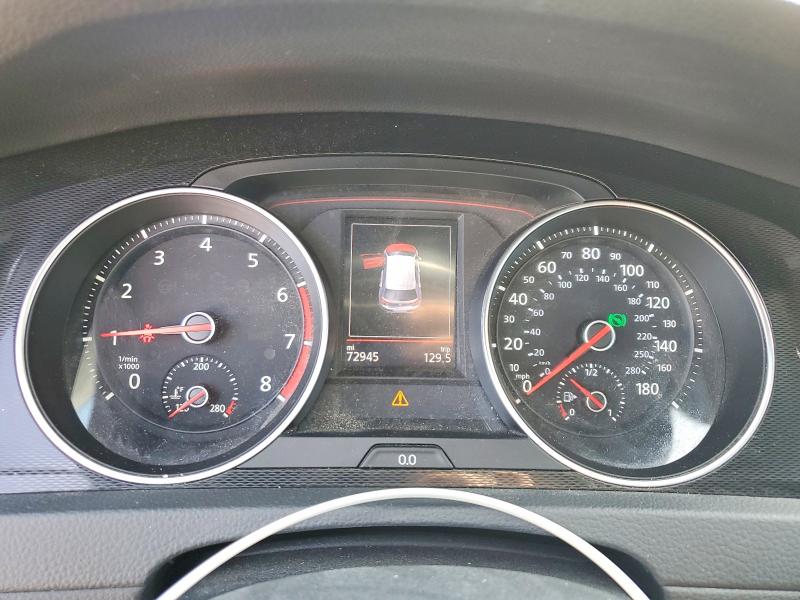 2017 Volkswagen Gti VIN 3VW447AU8HM030269 COPART salvage auction — MINOR DENT/SCRATCHES, Salvage Title, sold $7,100 on 2026-08-19 (photo 9)