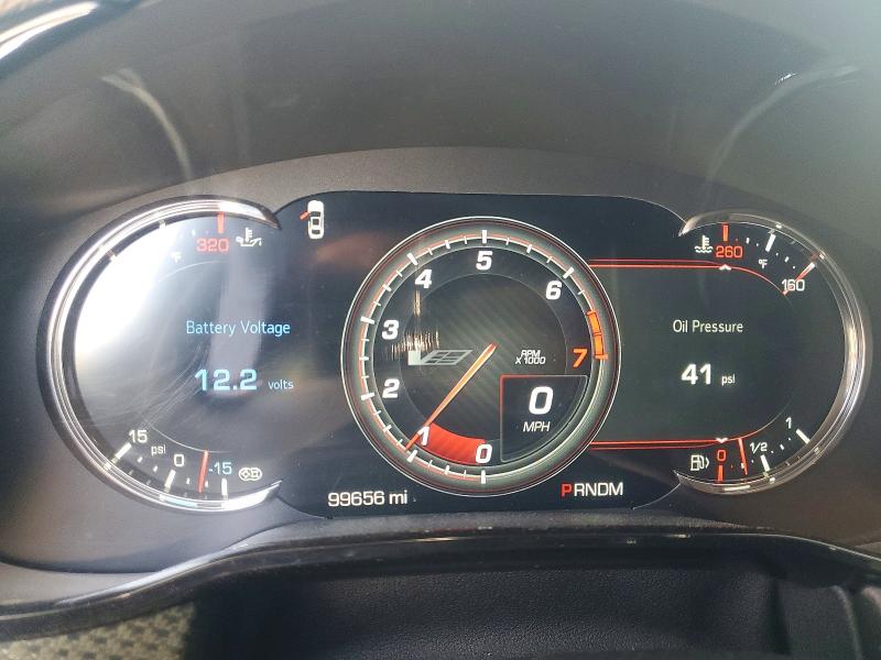 2017 Cadillac Cts-v VIN 1G6A15S67H0188188 COPART salvage auction — MINOR DENT/SCRATCHES, Ca - Salvage Certificate (P), sold $20,400 on 2026-08-25 (photo 9)