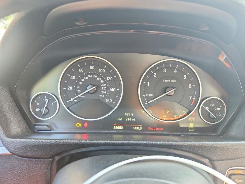 2015 BMW 3er VIN WBA3B3G58FNR87532 COPART salvage auction — MECHANICAL, Ny - Mv-907A Salvage Certificate, sold $1,450 on 2026-08-18 (photo 9)