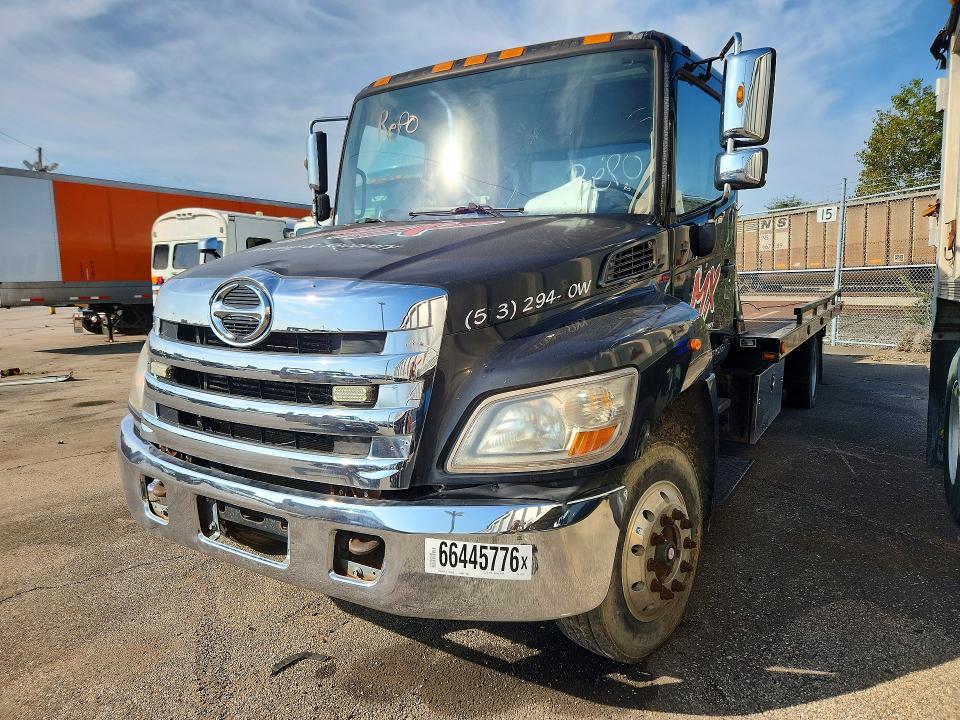 2013 Hino 258/268 VIN 5PVNJ8JP2D4S50741 COPART salvage auction — STRIPPED, OH - CERTIFICATE OF TITLE, sold $8,500 on 2026-09-21 (photo 1)
