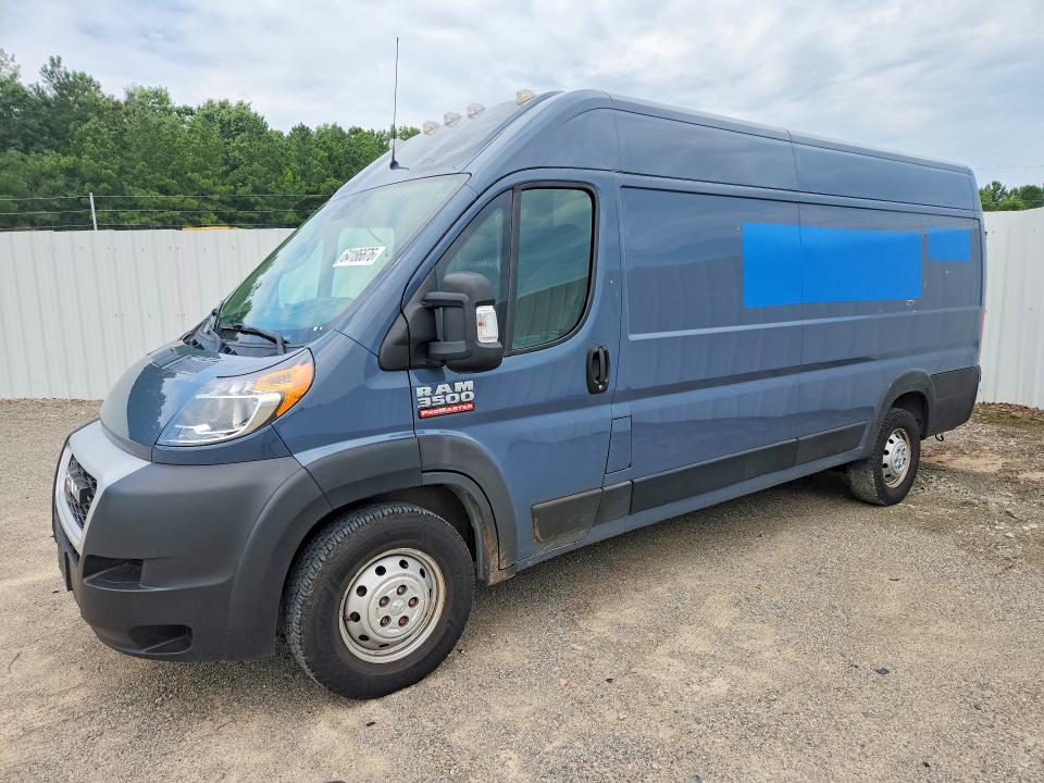 2021 Ram Promaster 3500 VIN 3C6MRVJG1ME540798 — COPART salvage auction photo