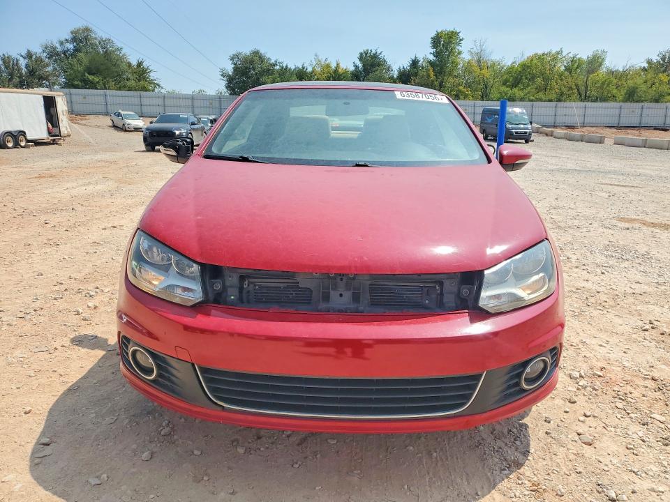 2012 Volkswagen Eos VIN WVWBW7AH2CV012968 COPART salvage auction — MINOR DENT/SCRATCHES, Ok - Certificate Of Title (P), sold $1,500 on 2026-08-06 (photo 5)