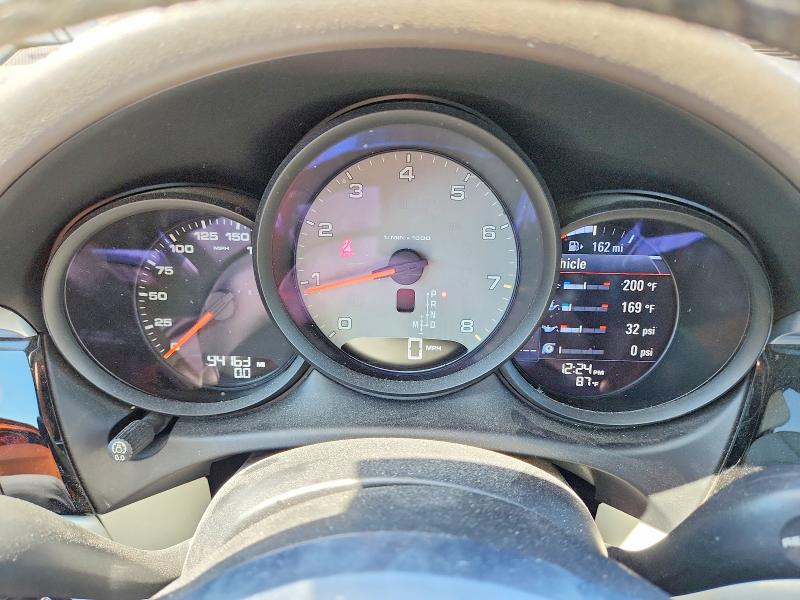 2018 Porsche Macan VIN WP1AB2A53JLB32771 COPART salvage auction — SIDE, CA - SALVAGE CERTIFICATE, sold $0 on 2026-09-12 (photo 9)