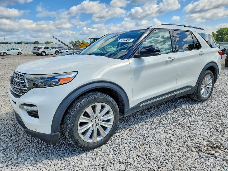 2020 Ford Explorer VIN 1FMSK8FH9LGB49853 — COPART salvage auction photo