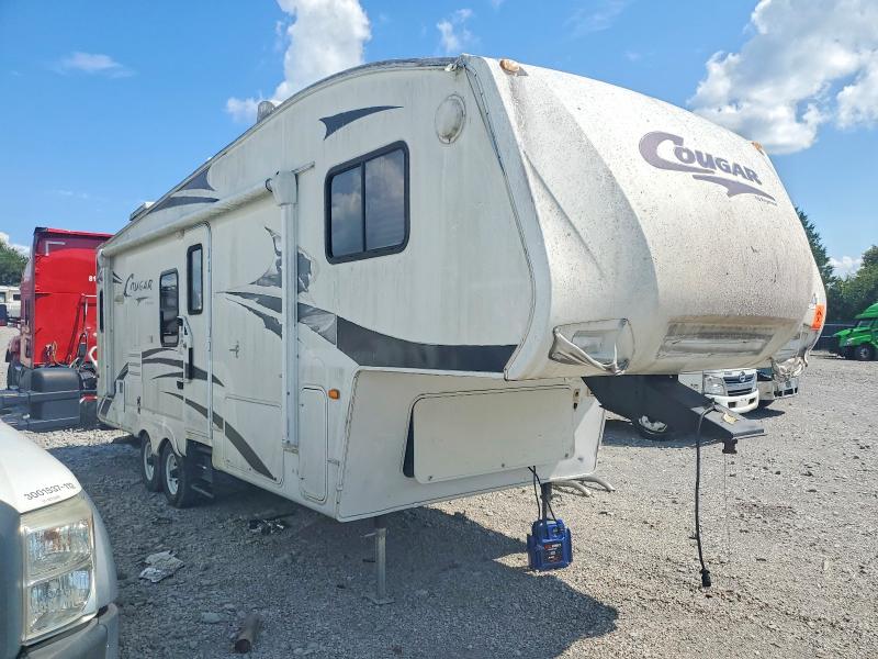 2008 Keystone rv Cougar VIN 4YDF2782X8C501908 COPART salvage auction — BURN, TN - SALVAGE CERTIFICATE, sold $900 on 2026-09-10 (photo 1)