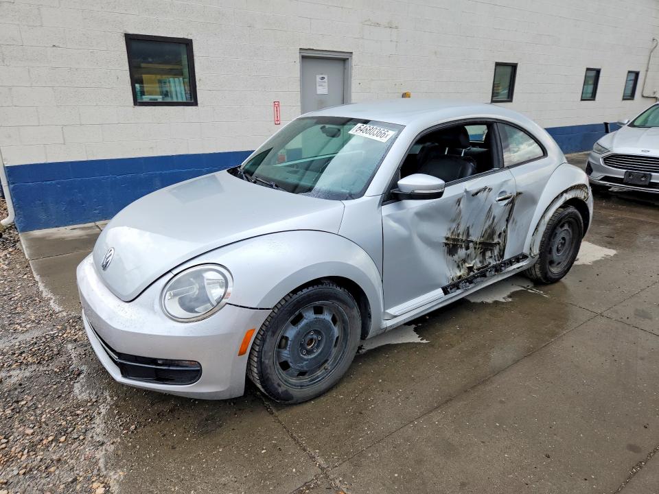 2012 Volkswagen Beetle VIN 3VWJP7AT3CM618607 COPART salvage auction — SIDE, Ut - Certificate Of Title, sold $825 on 2026-08-31 (photo 1)