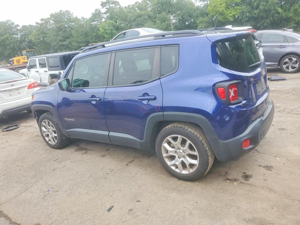 2018 Jeep Renegade VIN ZACCJABB0JPJ34854 COPART salvage auction — FRONT END, Ga - Cert Of Title-Salvage, sold $1,500 on 2026-08-21 (photo 2)