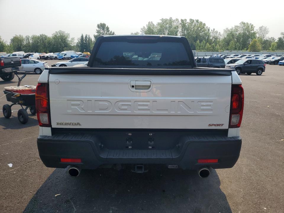 2025 Honda Ridgeline VIN 5FPYK3F1XSB011050 COPART salvage auction — FRONT END, Wa - Bill Of Sale, sold $10,300 on 2026-08-19 (photo 6)