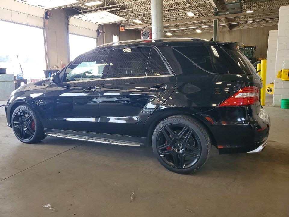 2014 Mercedes-benz M-klasse amg VIN 4JGDA7EBXEA317167 COPART salvage auction — MINOR DENT/SCRATCHES, Mn - Certificate Of Title, sold $8,300 on 2026-08-18 (photo 2)