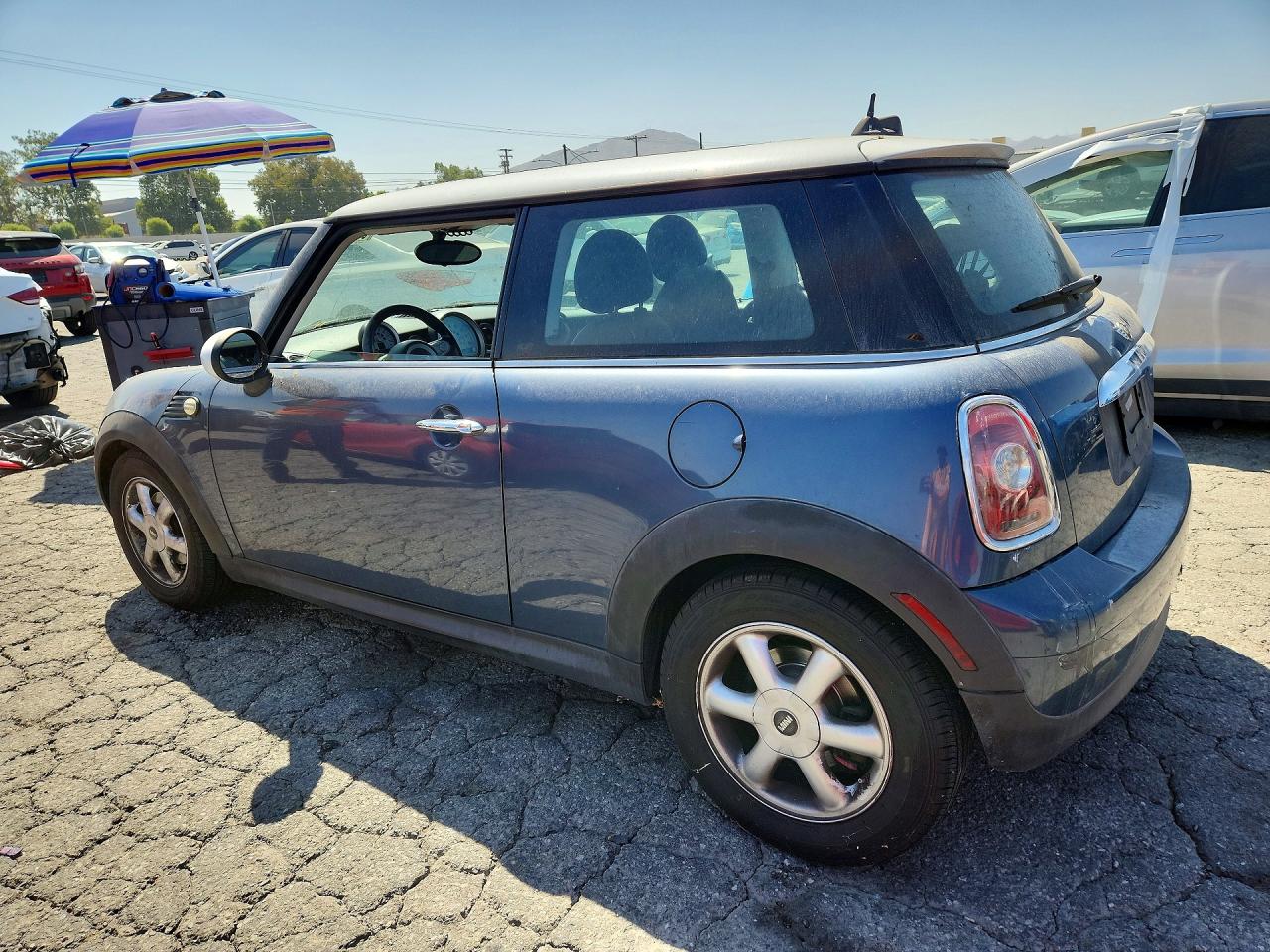 2010 Mini Cooper VIN WMWMF3C52ATZ61544 COPART salvage auction — Minor Dent/Scratches, CA - APP FOR DUP CLEAN OR AC, sold $450 on 2026-09-03 (photo 2)