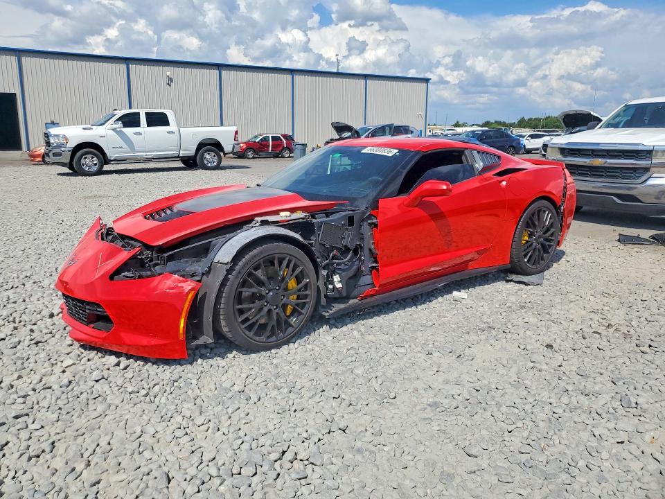 2014 Chevrolet Corvette VIN 1G1YM2D76E5124657 — COPART salvage auction photo