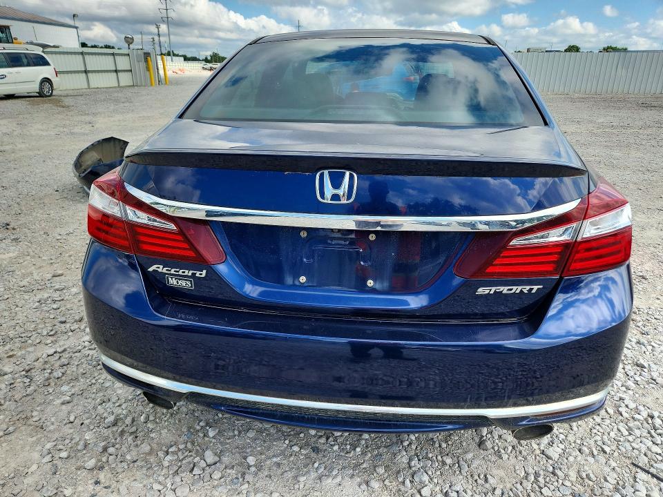 2016 Honda Accord VIN 1HGCR2F52GA082210 COPART salvage auction — FRONT END, In - Certificate Of Title, sold $3,850 on 2026-08-27 (photo 6)