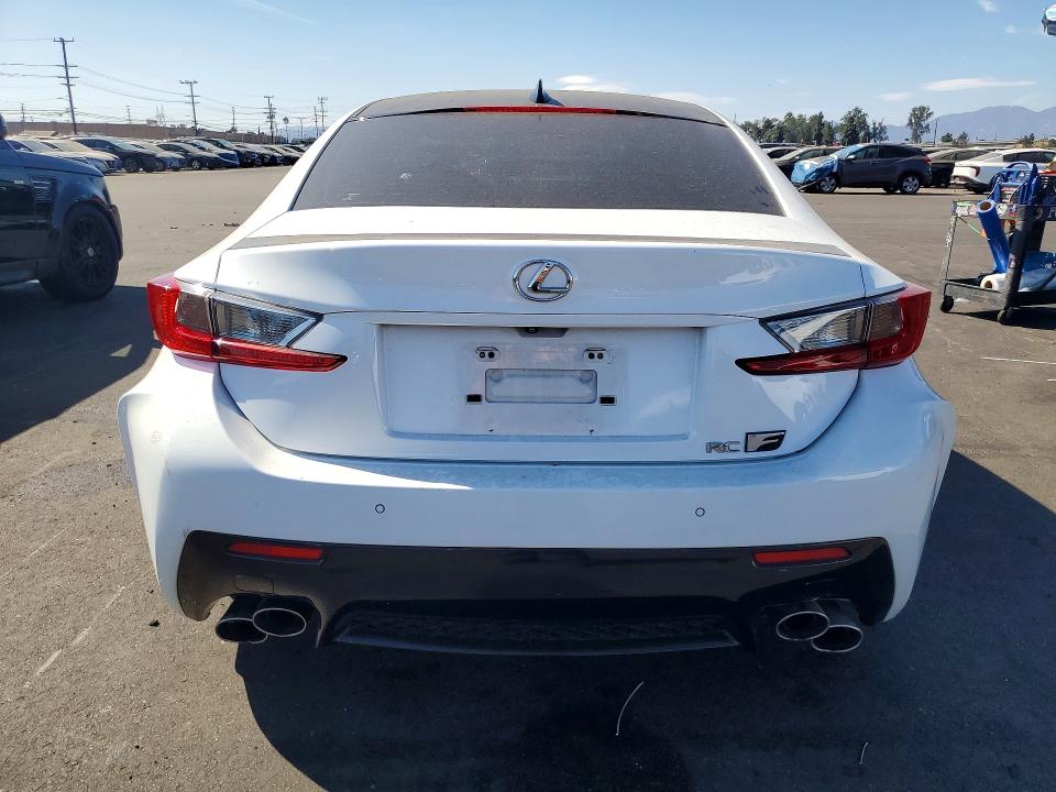2015 Lexus Rc VIN JTHHP5BC3F5003004 COPART salvage auction — FRONT END, Ca - Salvage Certificate, sold $19,800 on 2026-09-02 (photo 6)
