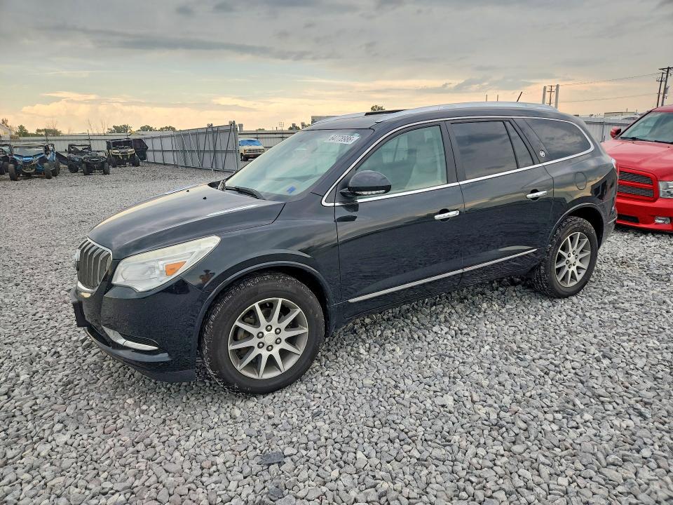 2014 Buick Enclave VIN 5GAKVBKD7EJ350217 COPART salvage auction — SIDE, Wi - Certificate Of Title, sold $2,100 on 2026-09-18 (photo 1)