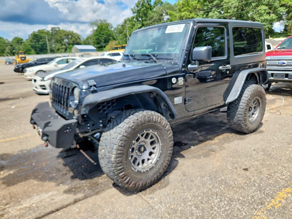 2018 Jeep Wrangler / VIN 1C4AJWAG4JL828987 — COPART salvage auction photo