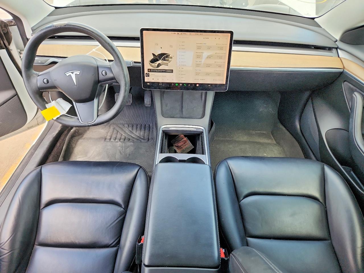 2021 Tesla Model 3 VIN 5YJ3E1EA8MF100280 COPART salvage auction — Minor Dent/Scratches, SC - CERTIFICATE OF TITLE, sold $9,700 on 2026-09-11 (photo 8)