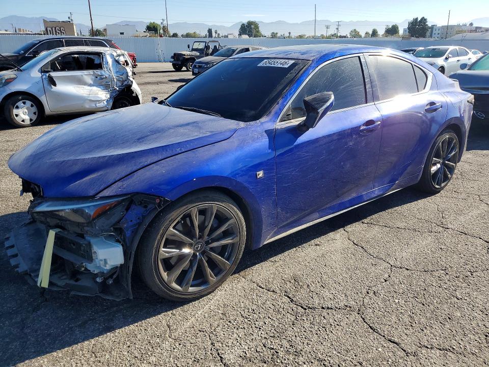 2022 Lexus Is VIN JTHGZ1B21N5056594 — COPART salvage auction photo