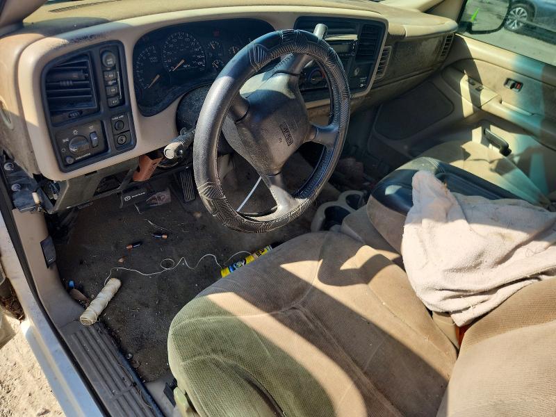 2002 Gmc Sierra 1500 VIN 2GTEK19T021343417 COPART salvage auction — REAR END, Ms - Certificate Of Title, sold $275 on 2026-09-11 (photo 8)