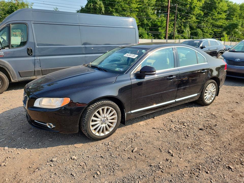 2012 Volvo S80 VIN YV1940ASXC1157927 COPART salvage auction — SIDE, Pa - Certificate Of Salvage, sold $875 on 2026-08-19 (photo 1)
