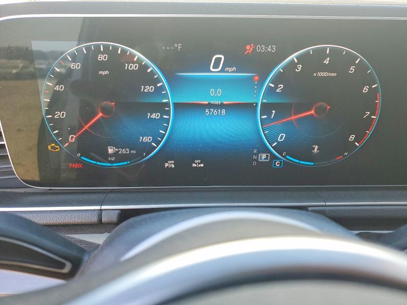 2020 Mercedes-benz Gle VIN 4JGFB4KBXLA122496 COPART salvage auction — FRONT END, CA - SALVAGE CERTIFICATE, sold $17,300 on 2026-08-20 (photo 9)