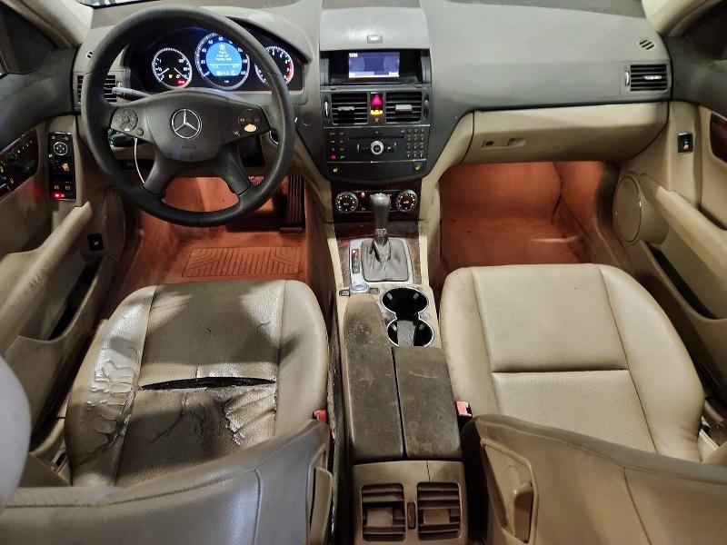 2009 Mercedes-benz C class VIN WDDGF81XX9R046618 COPART salvage auction — HAIL, MN - CERTIFICATE OF TITLE, sold $600 on 2026-08-17 (photo 8)
